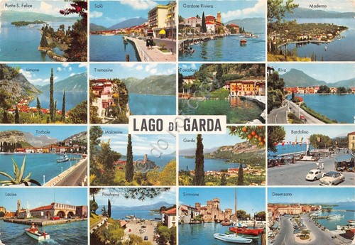 Cartolina Lago di Garda - vedutine - 1982 (Brescia)