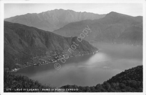 Cartolina Lago di Lugano Ramo di Porto Ceresio