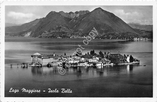 Cartolina Lago Maggiore Isola Bella
