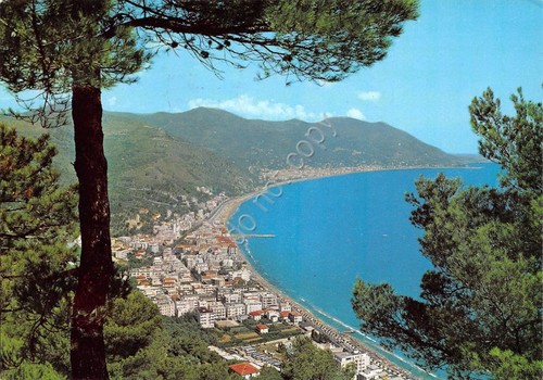 Cartolina Laigueglia panorama 1968 (Savona)