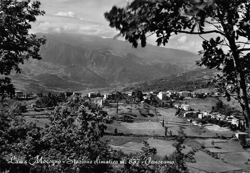 Cartolina Lama Mocogno Panorama 1961