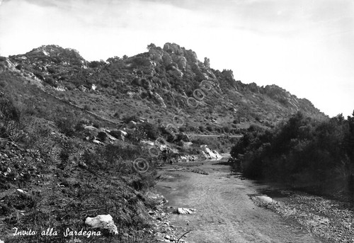 Cartolina Lanusei dintorni anni '60