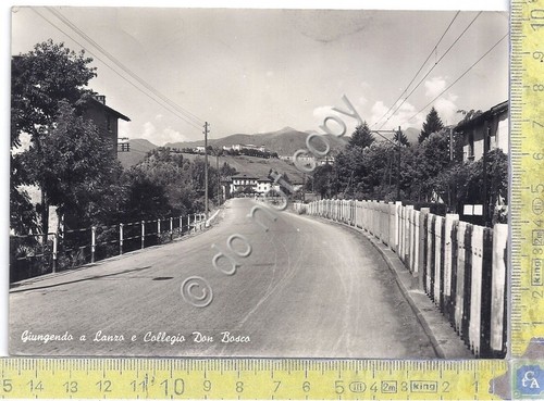 Cartolina Lanzo - Collegio Don Bosco - 1952 (Como)