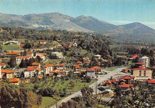 Cartolina Lanzo Torinese panorama parziale 1970