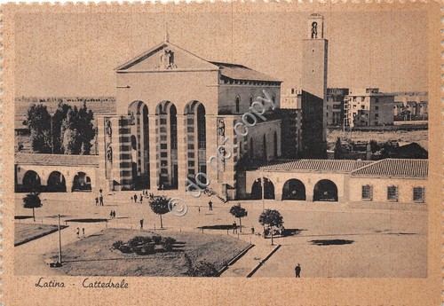 Cartolina Latina Cattedrale
