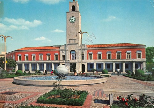 Cartolina Latina Piazza del Popolo anni '80