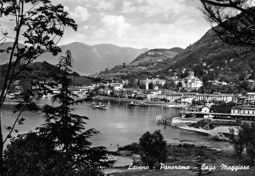 Cartolina Laveno Panorama Lago Maggiore