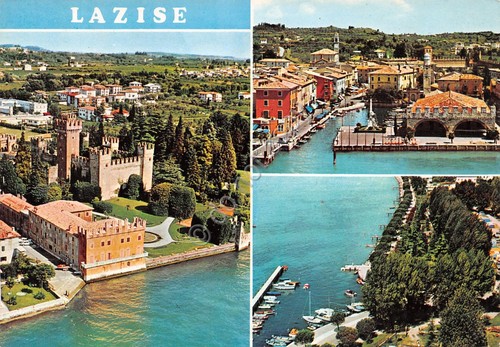 Cartolina Lazise vedute NVG (Verona)