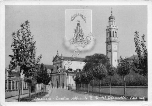 Cartolina Lendinara - Abbazia Beata Vergine - lato sud - …