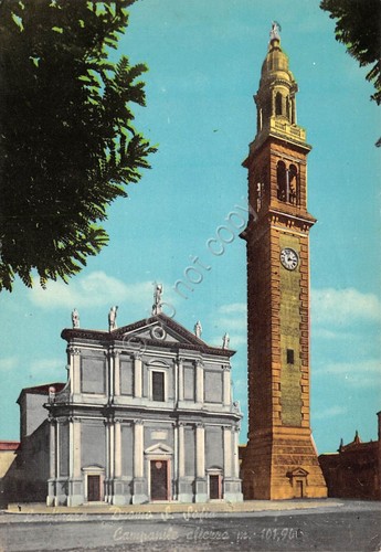 Cartolina Lendinara Duomo S. Sofia 1979
