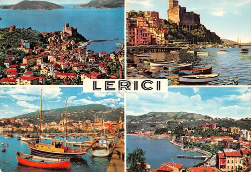 Cartolina Lerici Vedute marina panorama (La Spezia)