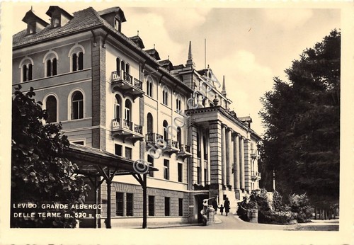 Cartolina Levico Grande Albergo delle Terme