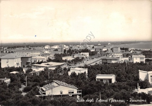 Cartolina Lido degli Estensi Panorama