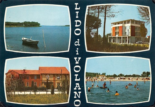 Cartolina Lido di Volano Vedutine