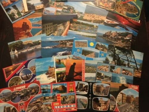 Cartolina Livorno e Provincia lotto di 25 cartoline VG e …
