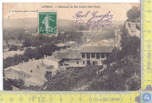 Cartolina Livron - Panorama du Bas Livron - Vg France …
