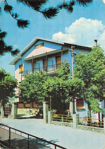 Cartolina Lizzano in Belvedere Val Carlina Hotel Francia 1979