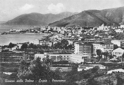 Cartolina Loano Panorama 1964
