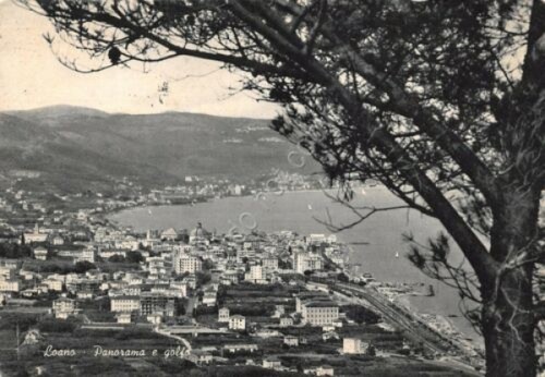 Cartolina Loano Panorama e Golfo 1960