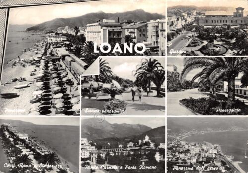 Cartolina Loano vedute 1963 (Savona)