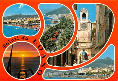 Cartolina Loano vedute 1982 (Savona)