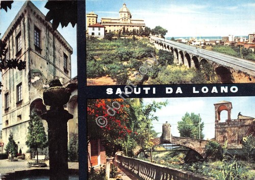 Cartolina Loano vedutine 1967 (Savona)