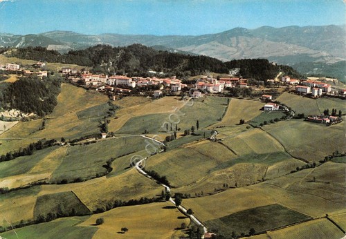 Cartolina Lojano Veduta aerea 1971