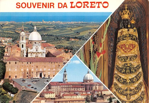 Cartolina Loreto vedute varie 1979 (Ancona)