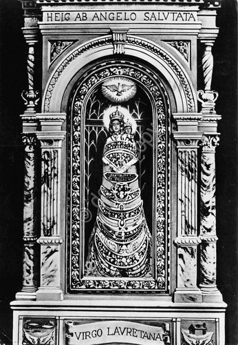 Cartolina Loreto Virgo Lauretana 1954