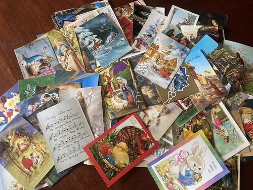 Cartolina lotto di oltre 600 pezzi a tematica Augurali