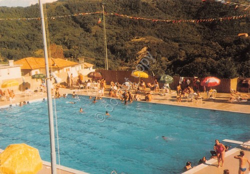 Cartolina Lumarzo Piscina Comunale