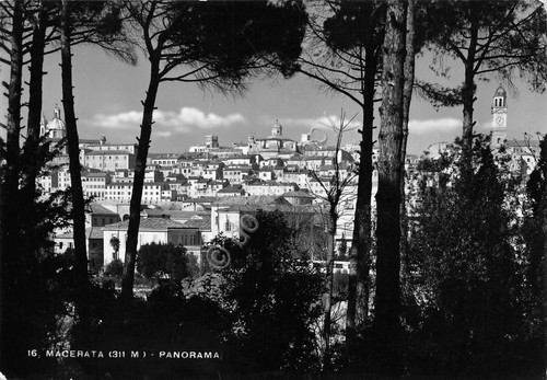 Cartolina Macerata Panorama