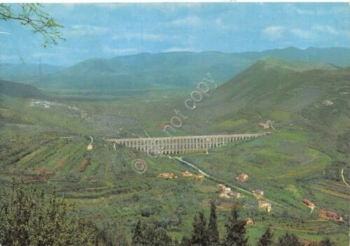 Cartolina Maddaloni ponti 1991 con tagliando Lines