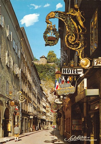 Cartolina Malerisches Salzburg Cereal Street