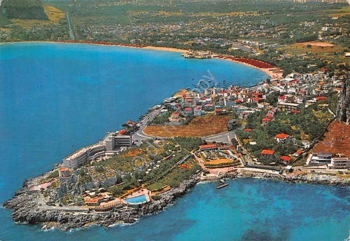 Cartolina Mandello Panorama aereo 1979