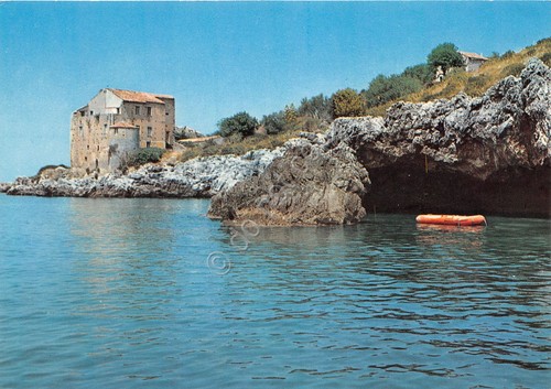 Cartolina Maratea Grotta sul mare (Potenza)