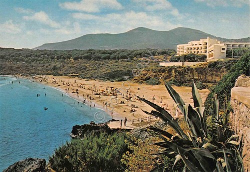Cartolina Marina di Camerota Hotel Baia delle Sirene anni '70