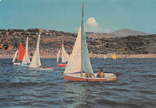 Cartolina Marina di Camerota Regata velica Villaggio Happy Camping anni …