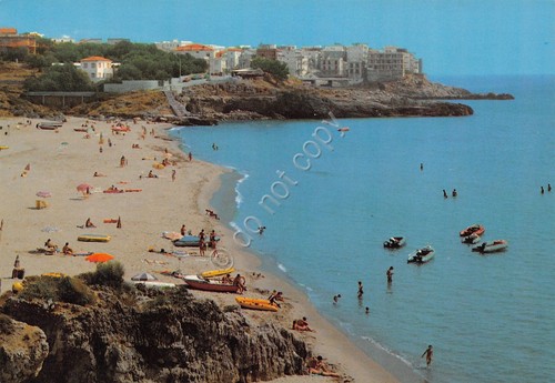 Cartolina Marina di Camerota spiaggia Calanga animata costa edifici anni …