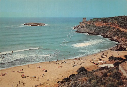 Cartolina Marina di Camerota spiaggia Calanga anni '70