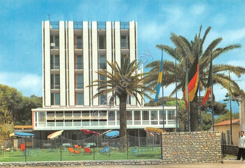 Cartolina Marina di Massa Hotel Excelsior