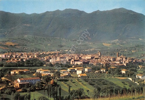 Cartolina Matelica panorama anni '60