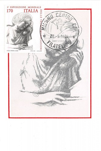 Cartolina Maximum - 1° Esposizione mondiale delle telecomunicazioni - 1979