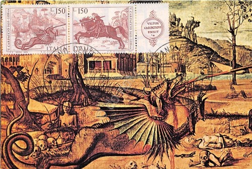 Cartolina Maximum - V. Carpaccio - 1978 - Timbro Filatelico