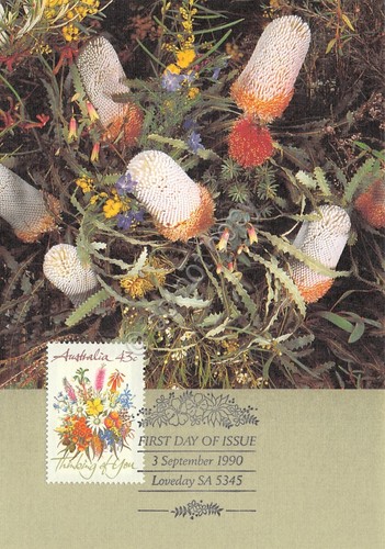 Cartolina Maximum Australia Thinking of you 1990