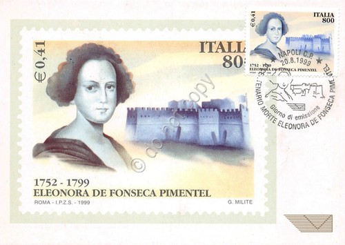 Cartolina Maximum Eleonora De Fonseca Pimentel 1999