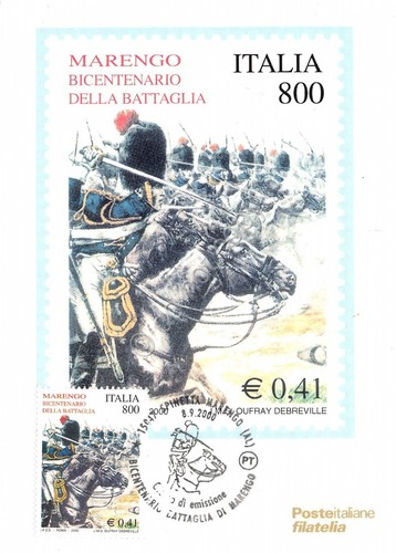 Cartolina Maximum Marengo Bicentenario della Battaglia 2000