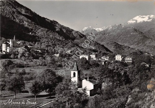 Cartolina Meana di Susa Panorama
