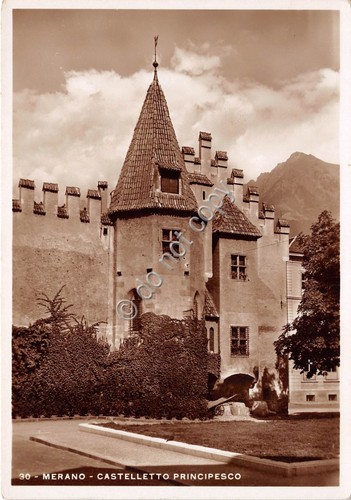 Cartolina Merano Castelletto Principesco Fotocelere