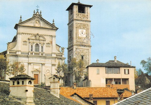 Cartolina Miasino - Chiesa Parrocchiale 1987